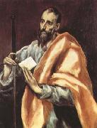 El Greco St Paul (df01) USA oil painting artist
